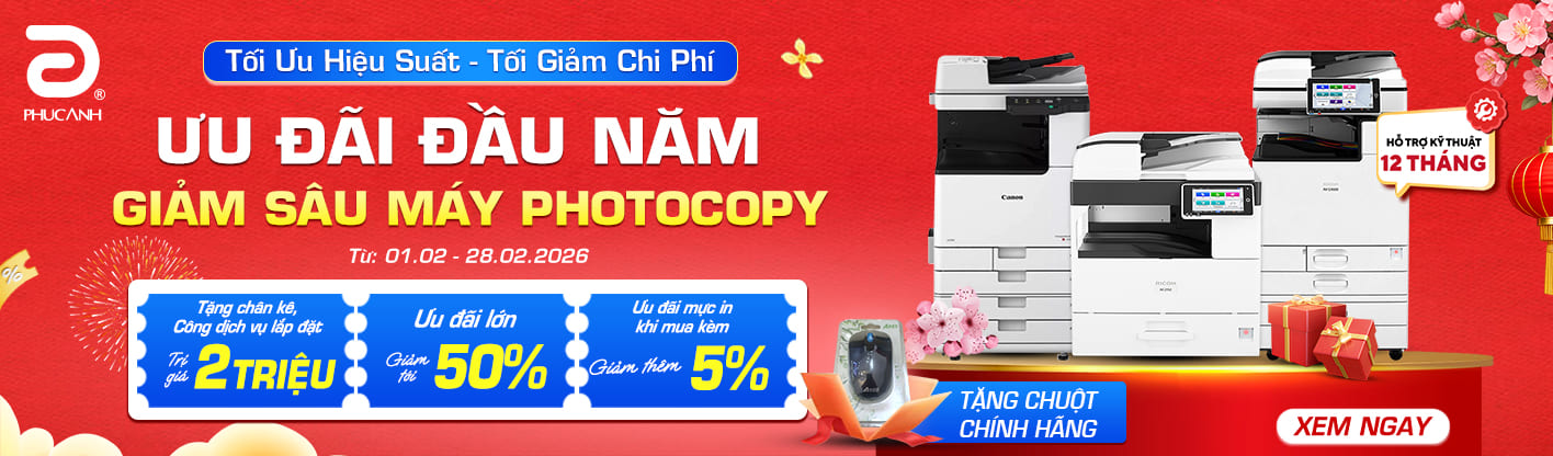 SƯu Đãi Đầu Năm – Giảm Sâu Máy Photocopy