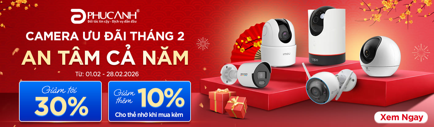 Camera ưu đãi tháng 1 – An tâm cả năm