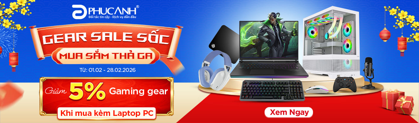 Gear Sale sốc - Mua sắm thả ga