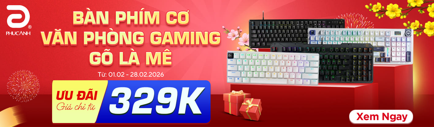 Bàn Phím Cơ - Văn Phòng Gaming - Gõ Là Mê