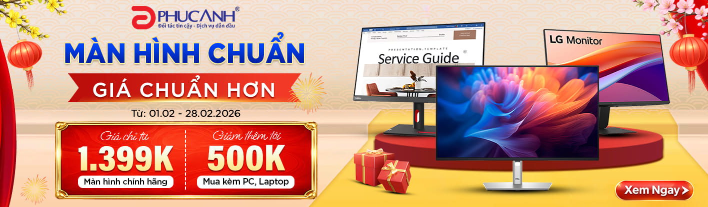 Màn hình chuẩn - Giá chuẩn hơn