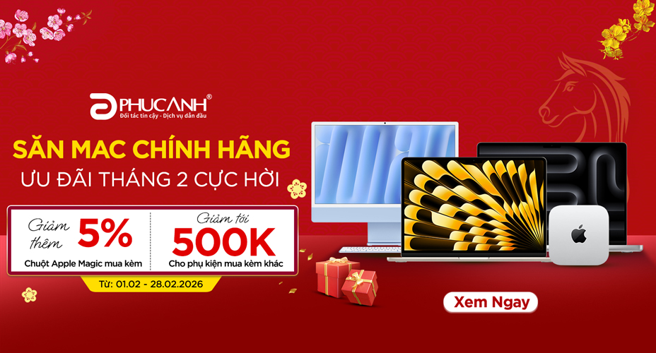 Săn Mac chính hãng – Ưu đãi tháng 1 cực hời