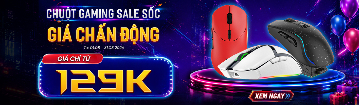 Chuột Gaming - Phản Hồi Nhanh - Tracking Chuẩn