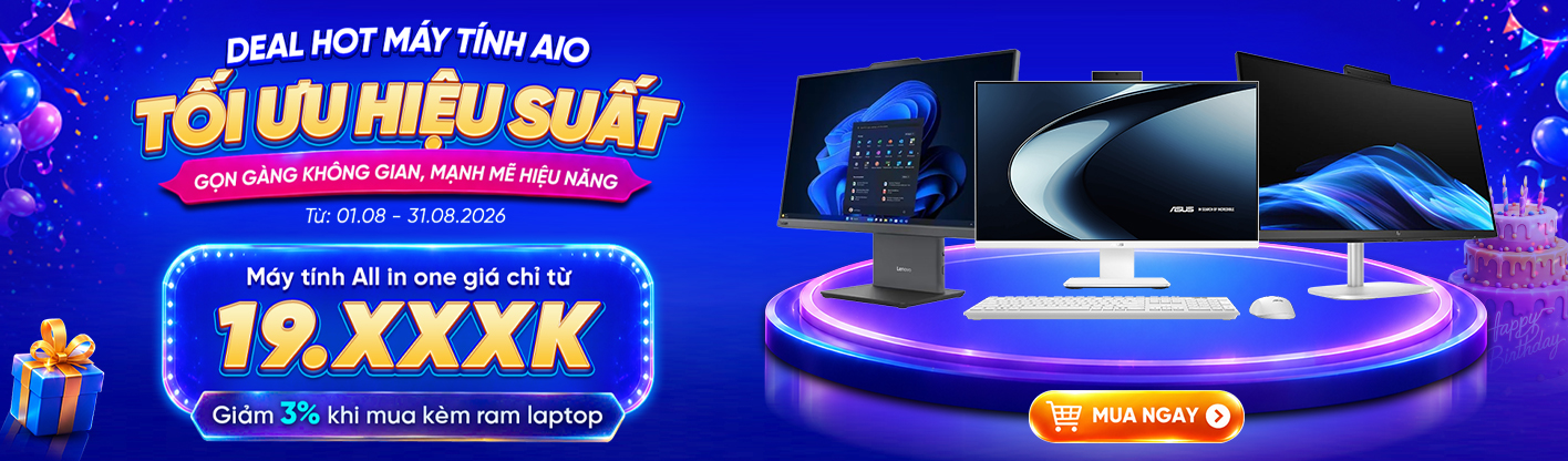 PC AIO Mạnh - Đẹp Không Gian