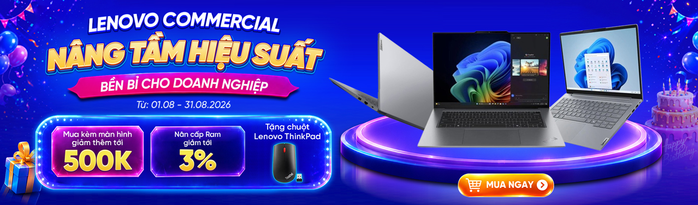 Tuần lễ vàng Laptop Lenovo Commercial