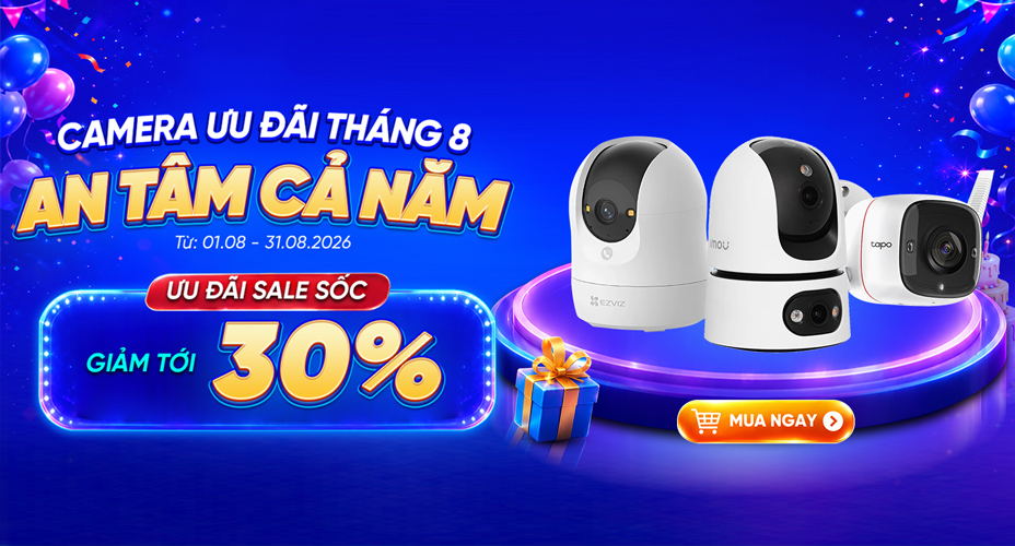 Camera ưu đãi tháng 1 – An tâm cả năm