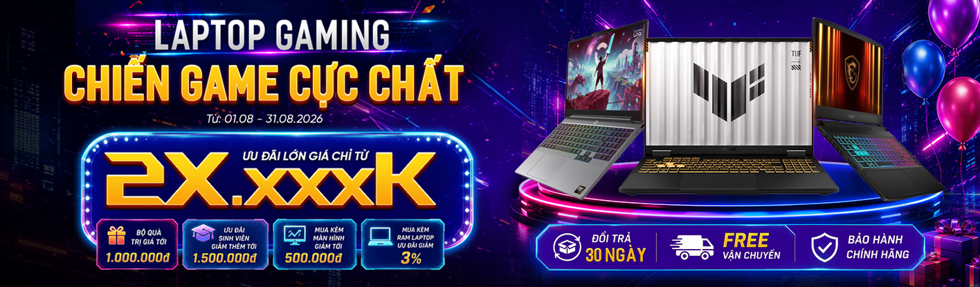 Chiến Binh Laptop Gaming - Vượt Mọi Thử Thách