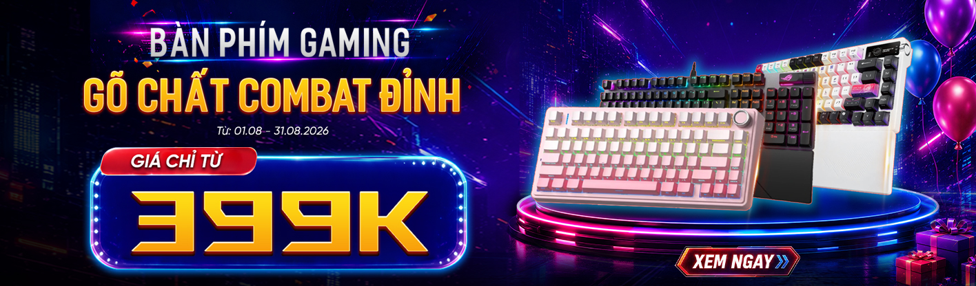 Bàn Phím Cơ - Văn Phòng Gaming - Gõ Là Mê