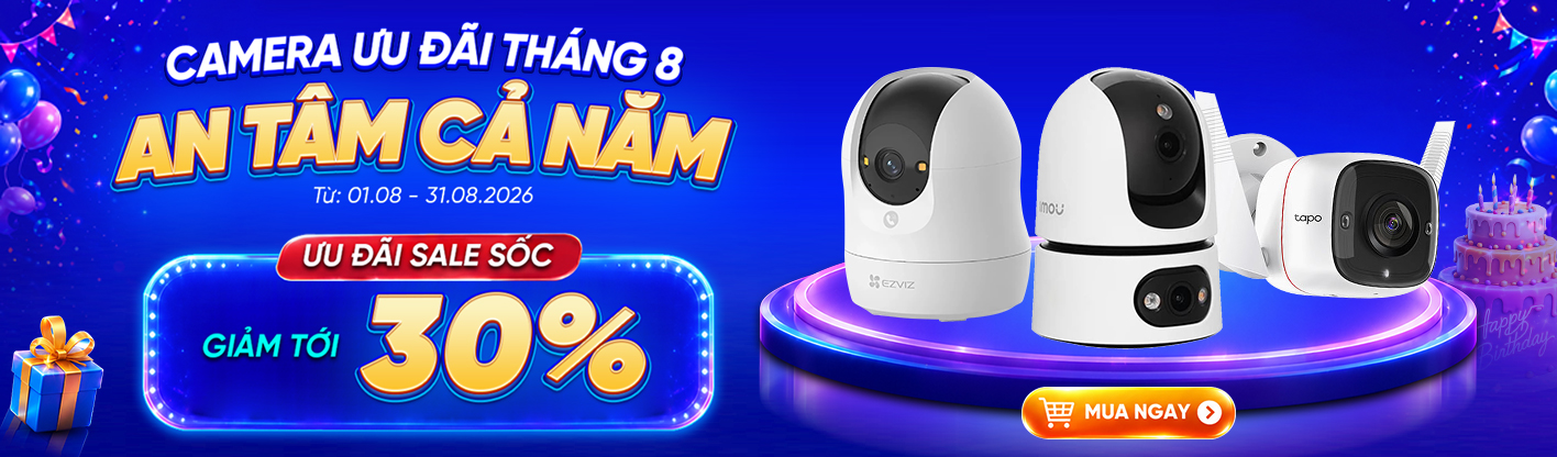Camera ưu đãi tháng 1 – An tâm cả năm