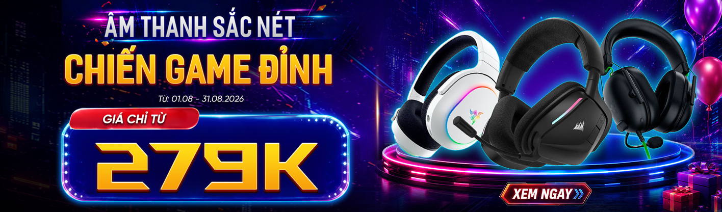 Tai Nghe Gaming - Âm Thanh Sống Động