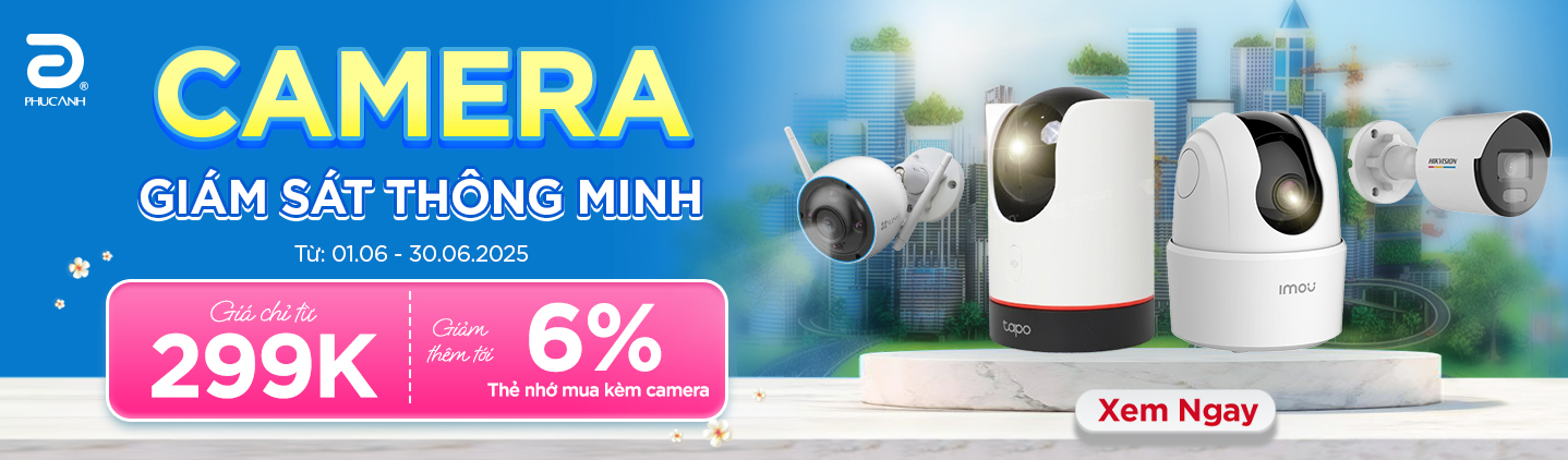 Camera AI giám sát giá chỉ từ 389K