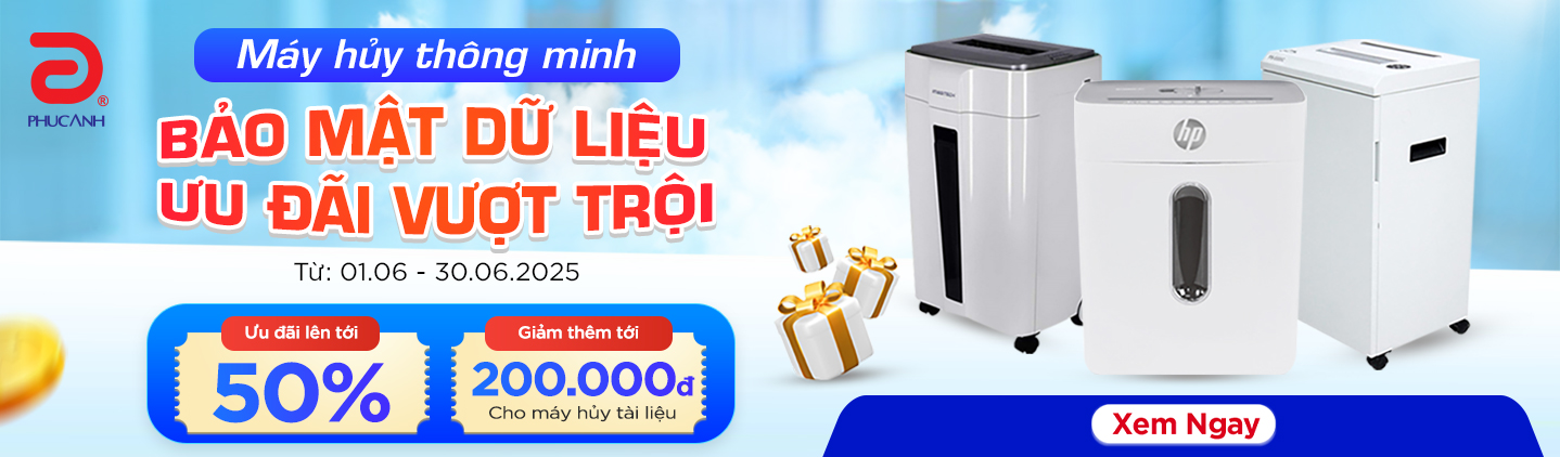 Máy hủy thông minh - Quà tặng ngập tràn