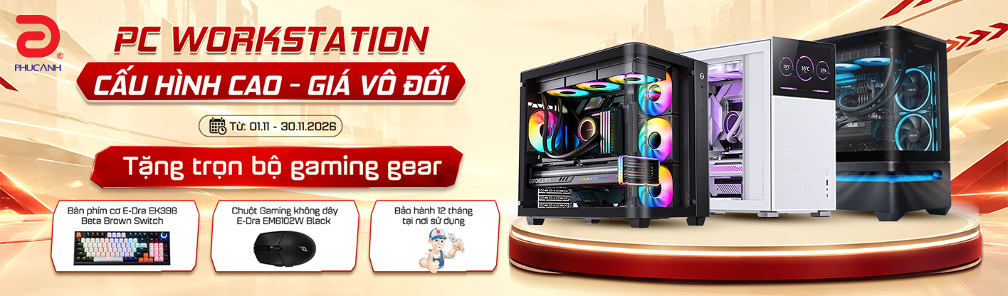 PC Workstation Cấu Hình Cao - Giá Vô Đối