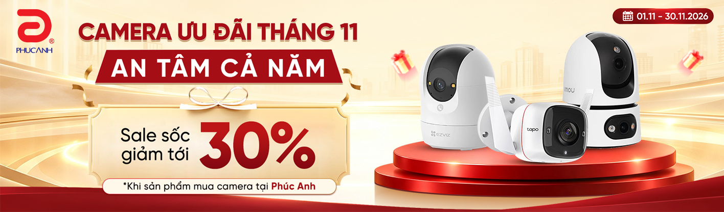 Camera ưu đãi tháng 1 – An tâm cả năm