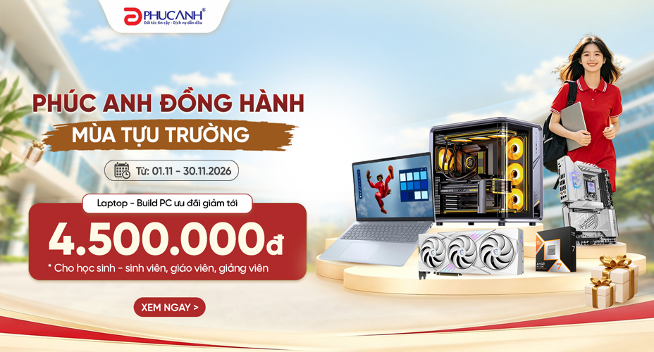 Phúc Anh Đồng Hành Mùa Tựu Trường