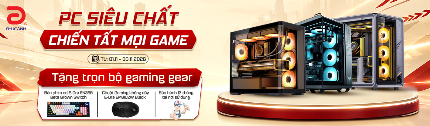 PC SIÊU CHẤT - CHIẾN TẤT MỌI GAME