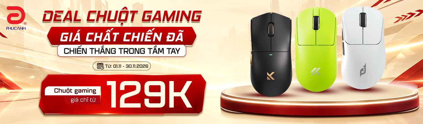 Chuột Gaming - Phản Hồi Nhanh - Tracking Chuẩn