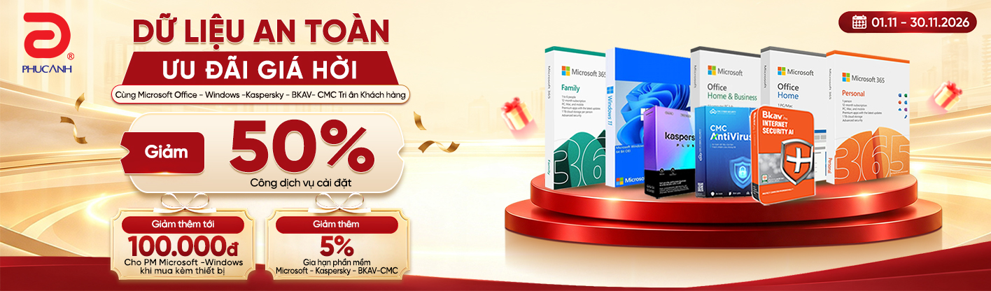 Dữ liệu an toàn - Giá siêu hời - Nhận ngàn ưu đãi