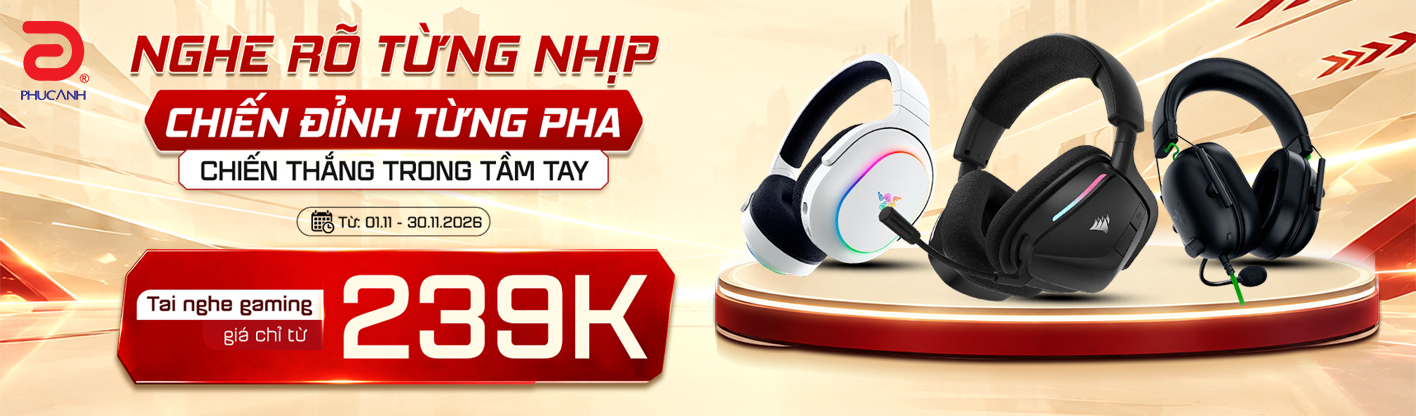 Tai Nghe Gaming - Âm Thanh Sống Động
