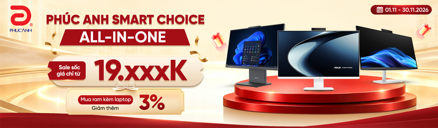 PC AIO Mạnh - Đẹp Không Gian