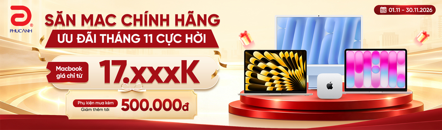 Săn Mac chính hãng – Ưu đãi tháng 1 cực hời