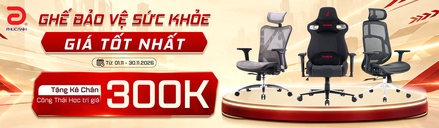 Ghế Bảo Vệ Sức Khỏe - Tăng Năng Suất Làm Việc