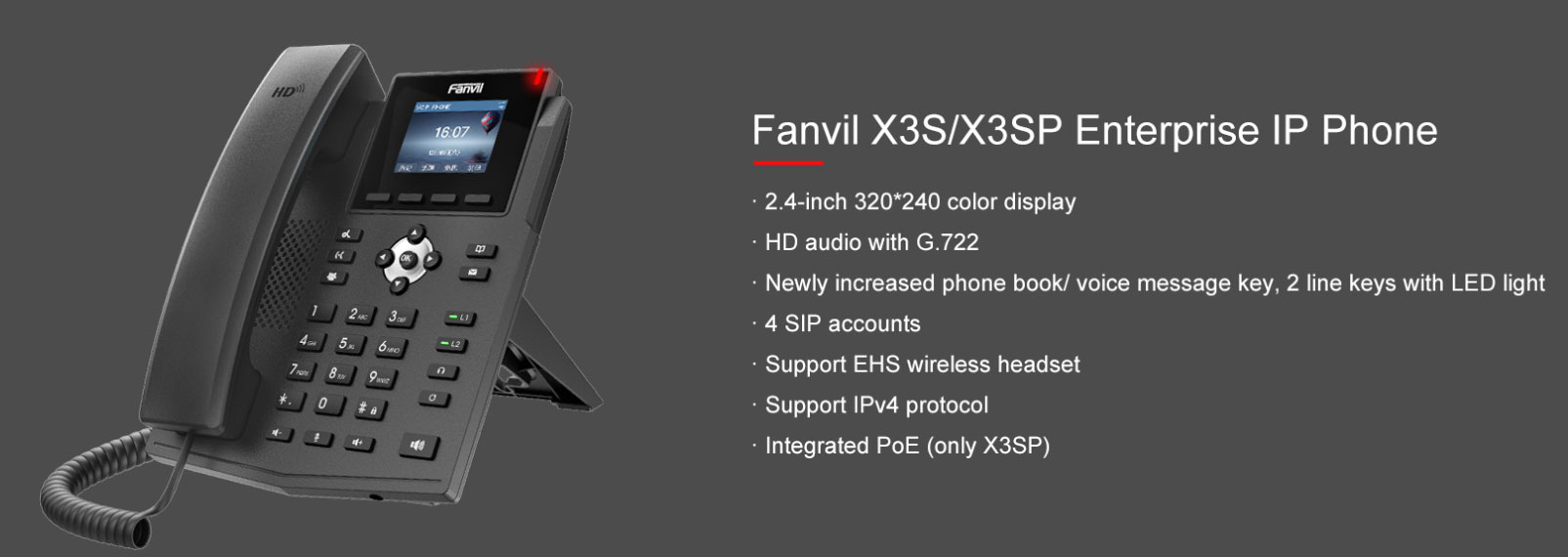  FANVIL X3S  