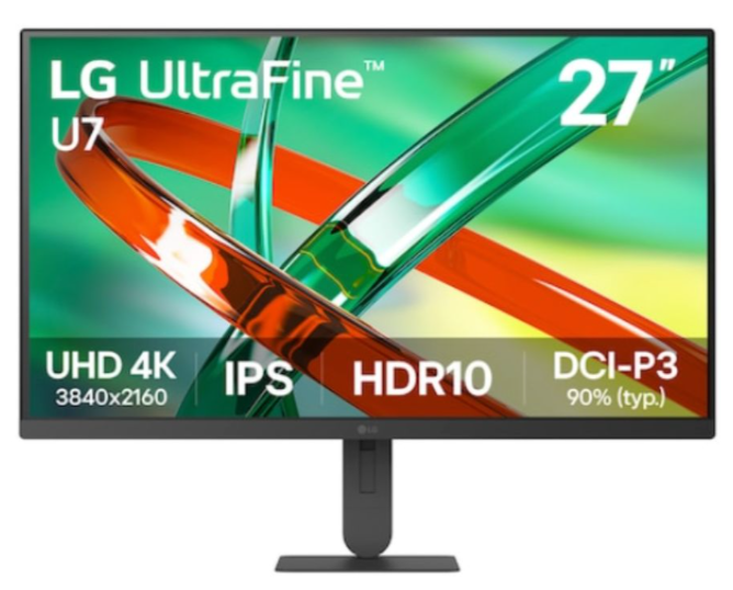 M&agrave;n h&igrave;nh đồ họa LG 27U711B-B (27Inch/ 4K (3840 x 2160)/ 5ms/ 300cd/m2/ IPS) 