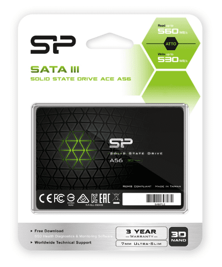 Ổ SSD Silicon A56 512GB 2.5inch Sata 3 