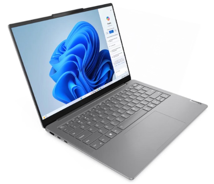 Laptop Lenovo Yoga Slim 7 14ILL10 83CV00D8VN (Ultra 5 125H/ 16GB/ 1TB SSD/ 14 inch WUXGA/ Win 11/ Office/ Grey/ Vỏ nhôm/ 3Y)