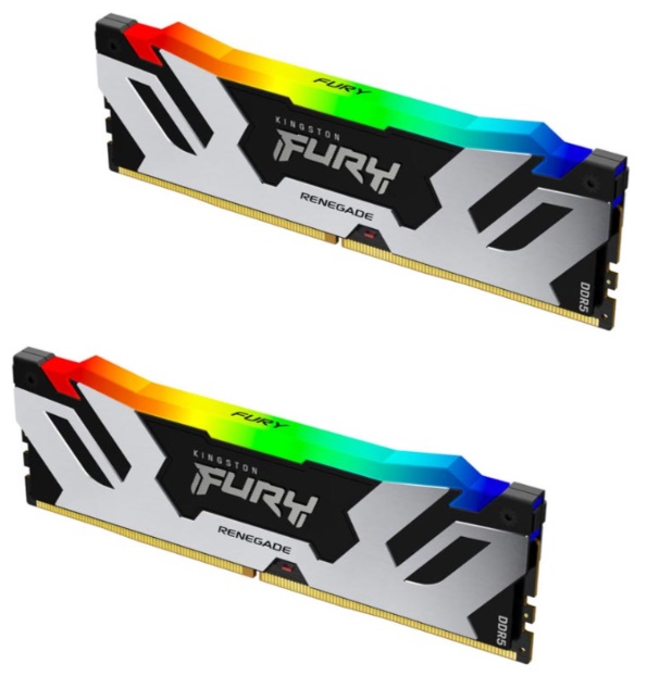 Ram PC Kingston Fury Renegade RGB XMP 96GB (2x48GB) DDR5 6000MHz (KF560C32RSAK2-96)