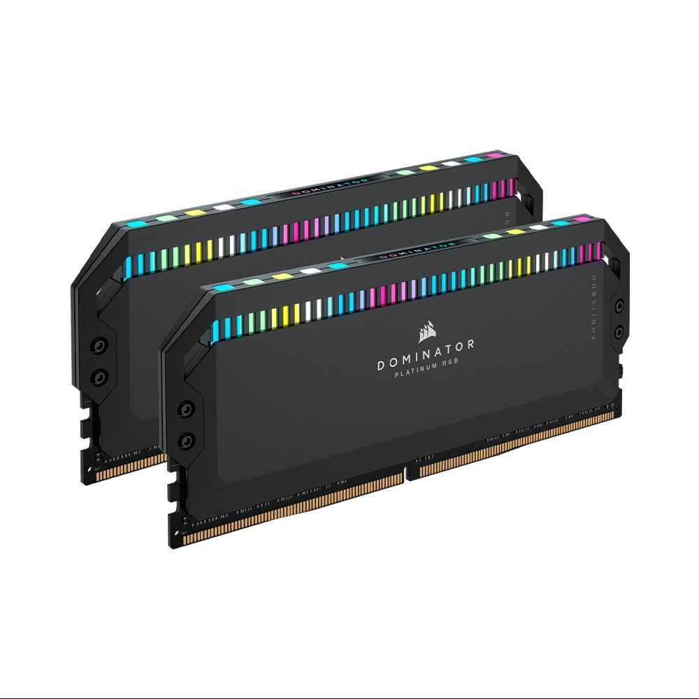 Ram desktop Corsair DOMINATOR PLATINUM RGB 64GB (2x32GB) DDR5 6000MHz (CMT64GX5M2B6000C40)