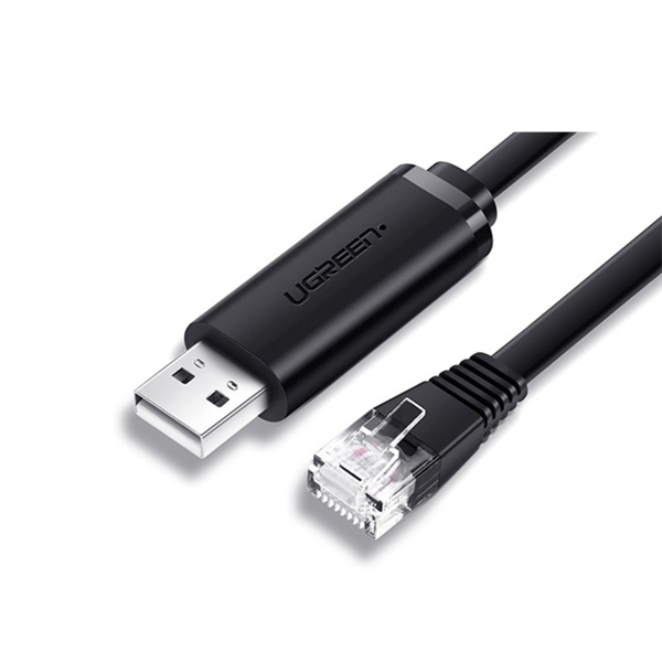 C&aacute;p lập tr&igrave;nh Console Ugreen 50773 USB sang RJ45 1.5m
