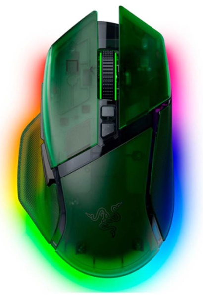 Chuột Gaming kh&ocirc;ng d&acirc;y Razer Basilisk V3 Pro 35K - Phantom Green 
