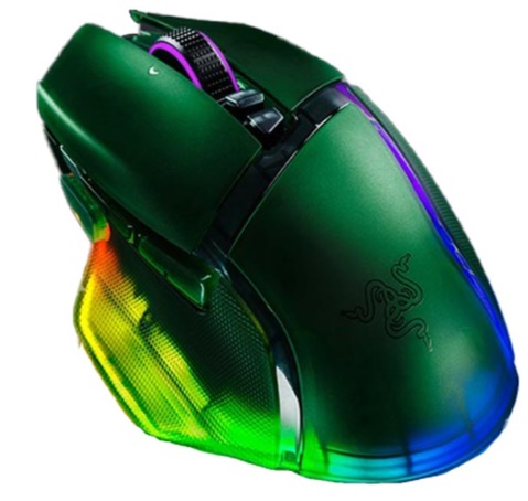 Chuột Gaming kh&ocirc;ng d&acirc;y Razer Basilisk V3 Pro 35K - Phantom Green 