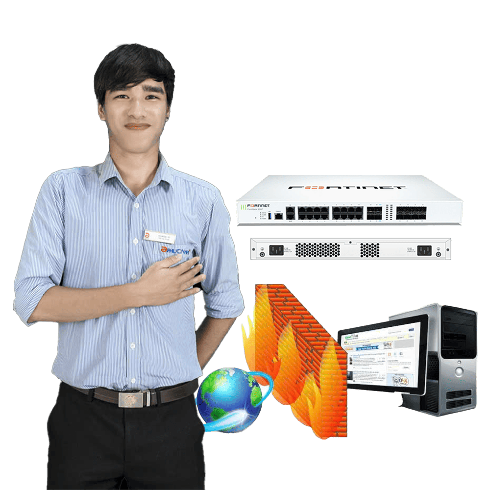 Dịch vụ c&agrave;i đặt cấu h&igrave;nh thiết bị tường lửa