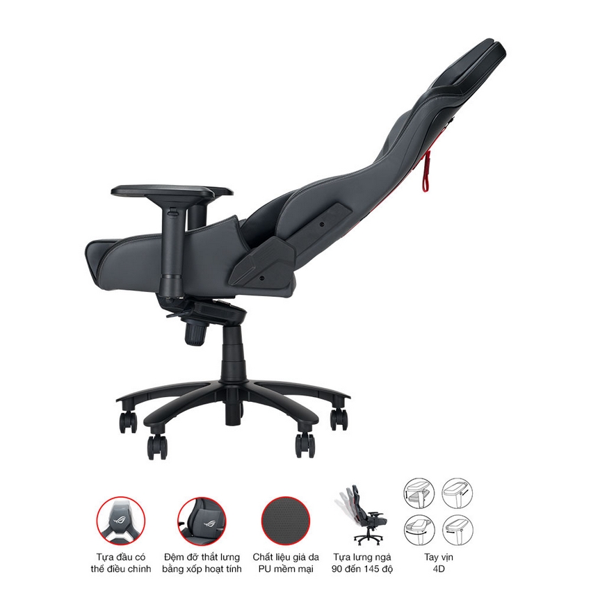 Ghế Game Asus ROG CHARIOT X CORE Gray