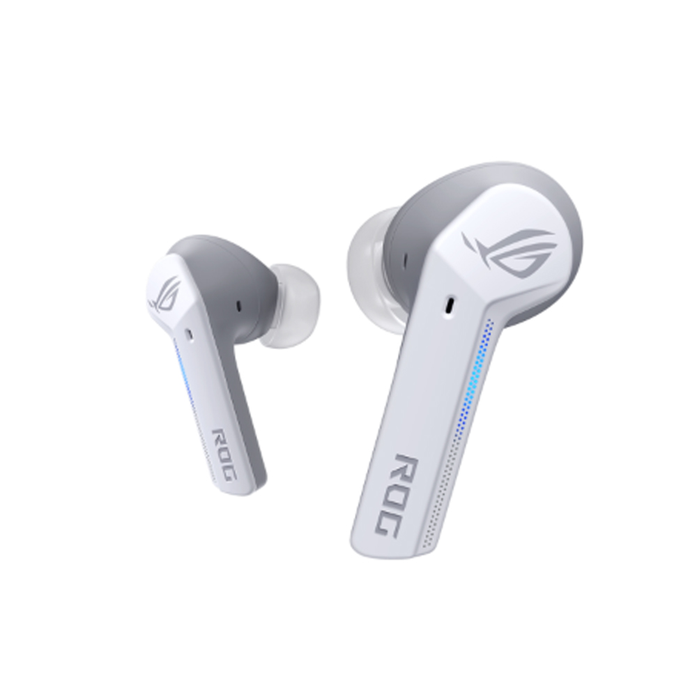 Tai nghe kh&ocirc;ng d&acirc;y Gaming Asus ROG Cetra True Wireless-Moonlight White