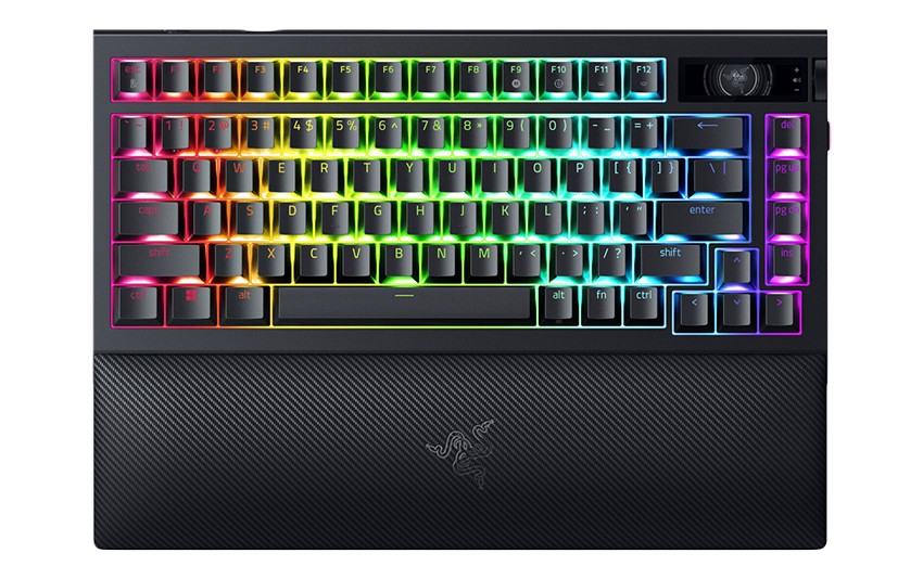 Bàn phím cơ không dây Razer BlackWidow V4 Pro 75%
