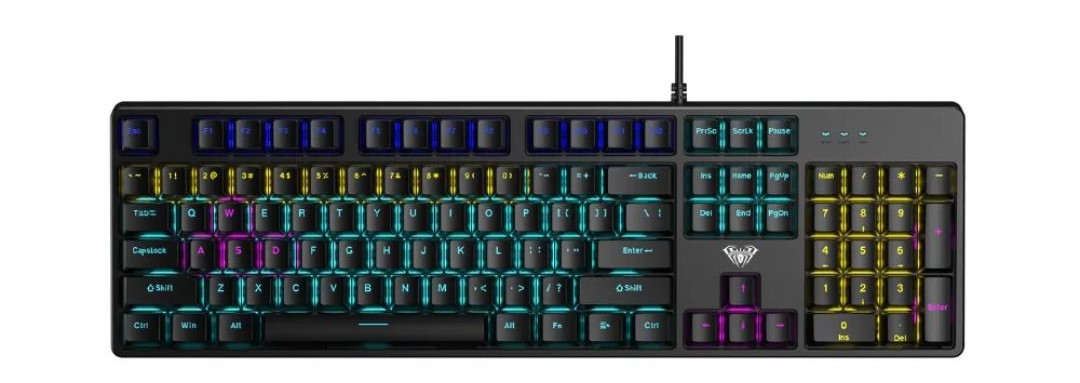 Bàn phím cơ Aula S2022 Pro Đen Red Switch