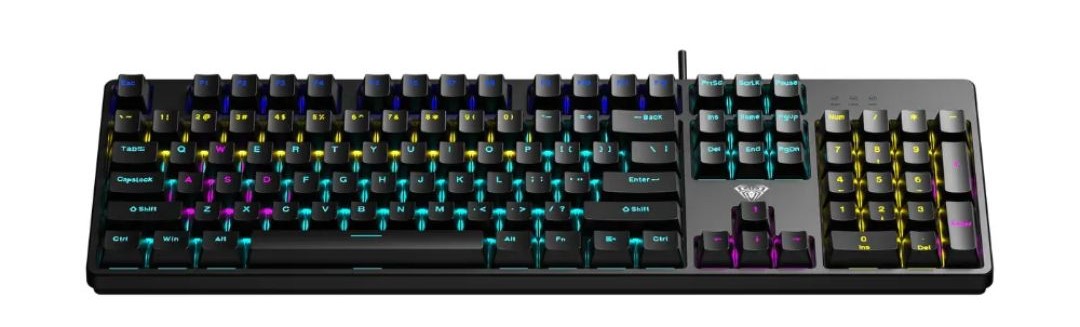 Bàn phím cơ Aula S2022 Pro Đen Red Switch