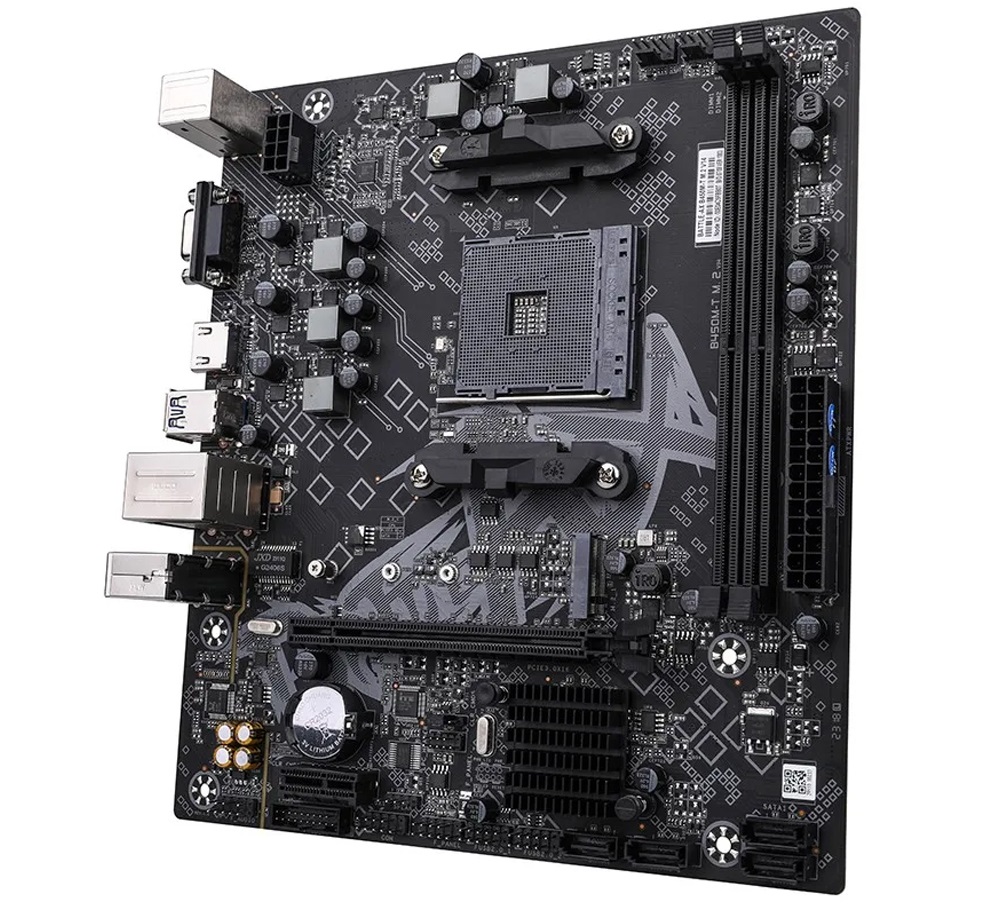 Mainboard Colorful BATTLE-AX B450M-T M.2 (AMD B450/ Socket AM4/ M-ATX/ 2 khe ram)