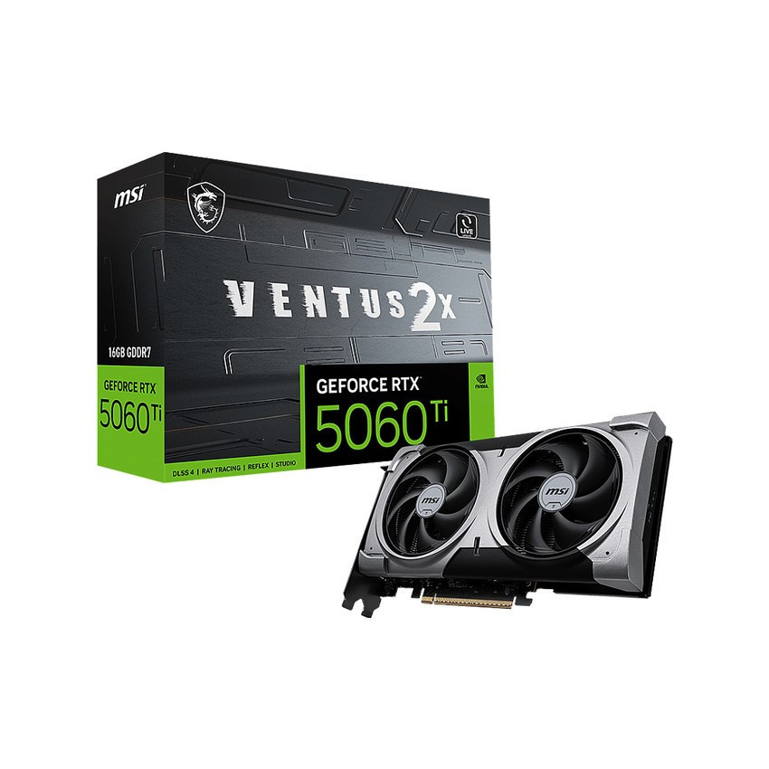Card đồ họa MSI GeForce RTX 5060 Ti 16G VENTUS 2X PLUS 
