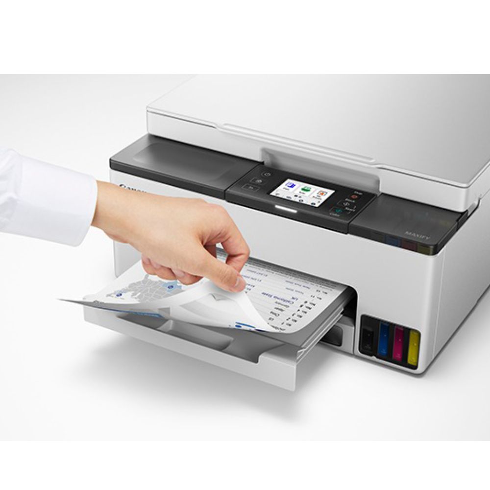 M&aacute;y in phun m&agrave;u Canon MAXIFY GX1070 (A4/A5/ In/ Copy/ Scan/ Đảo mặt/ ADF/ USB/ LAN/ WIFI)