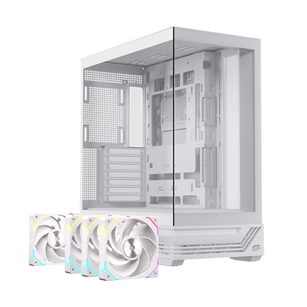 Vỏ m&aacute;y t&iacute;nh EINAREX S800 RGB White