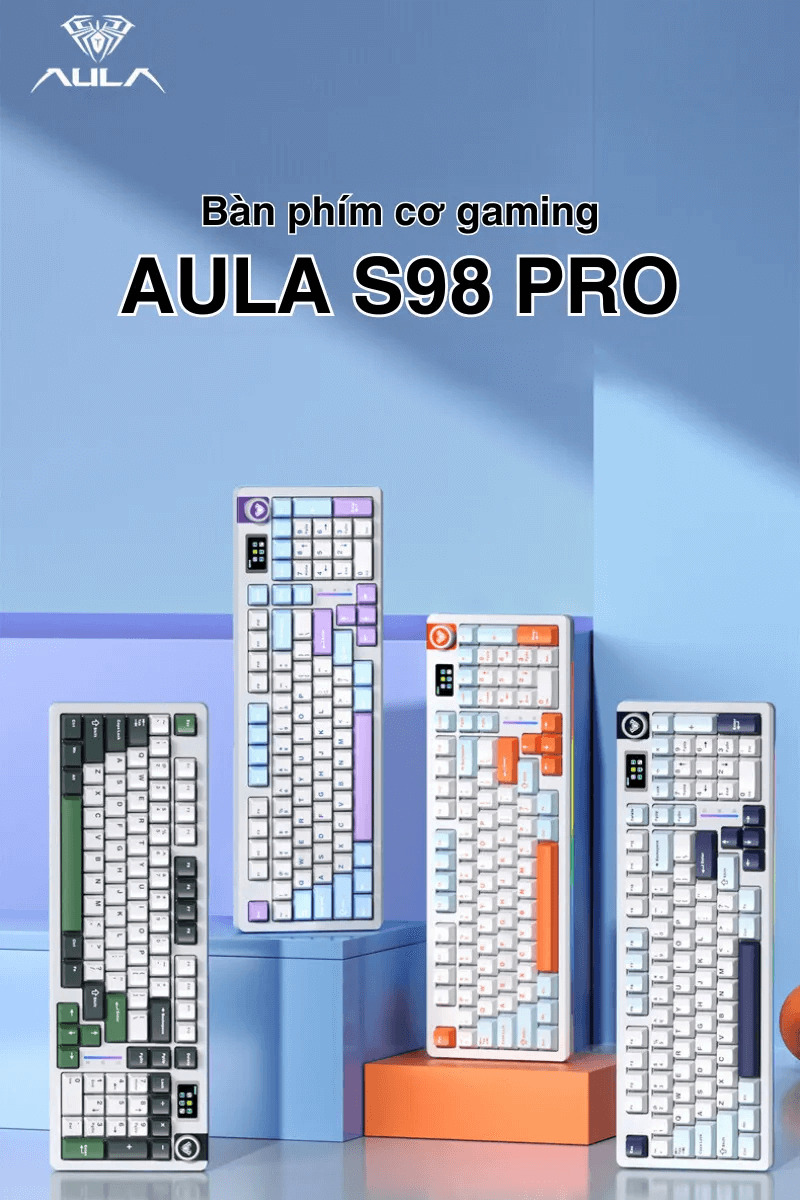 BÀN PHÍM CƠ AULA S98 PRO