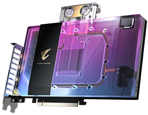 Card đồ họa Gigabyte AORUS RTX 5090 XTREME WATERFORCE WB 32G (N5090AORUSX WB-32GD)