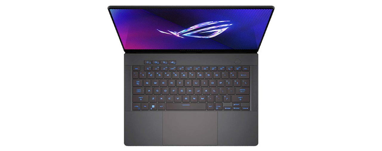 Laptop Asus Gaming ROG Zephyrus GA403WM-QS051WS (AI 9 HX 370/ 32GB/ 1TB SSD/ RTX 5060 8GB/ 14 inch 3K/ 120Hz/ Win11/ Grey/ Túi/ Sạc nhanh/ Vỏ nhôm) (ID: 59994)