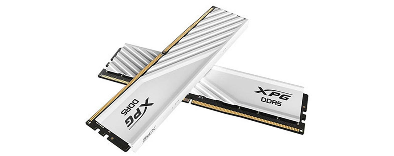 Ram desktop Adata Lancer Blade White 32GB (2x16GB) DDR5 6000Mhz (AX5U6000C3616G-DTLABWH) (ID: 59971)