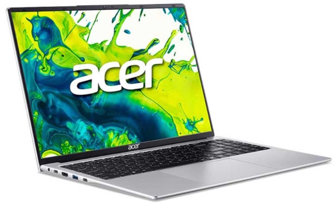 Laptop Acer Aspire Lite 16 AI AL16-71P-71WU (Ultra 7 155H/ 16GB/ 512GB SSD/ 16.1 inch FHD+/ 60HZ/ Win11/ Silver/ 2Y)